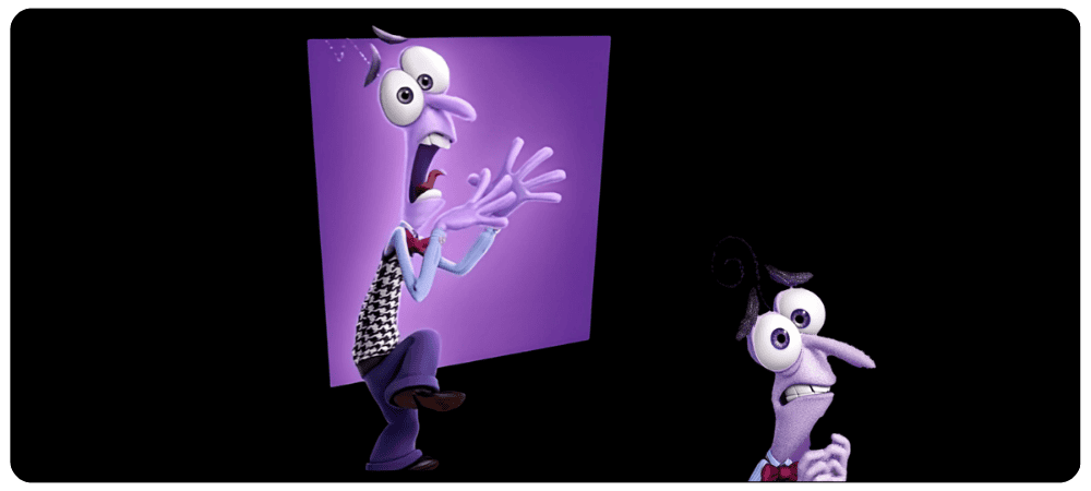 personnage représentant la peur